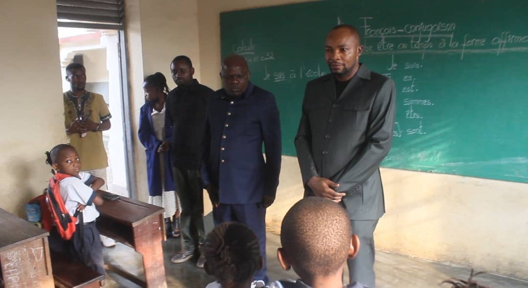 La tournée d’inspection dans plusieurs établissements scolaires et bureaux administratifs de Kisangani