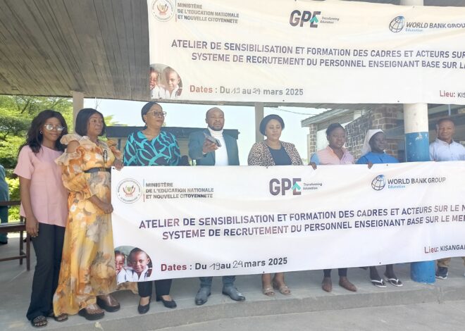 Système éducatif congolais : enfin un recrutement basé sur le mérite