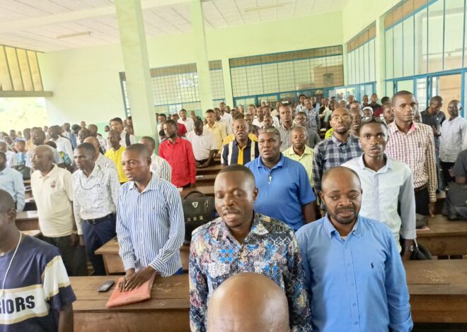 Kisangani : les chefs d’établissement de Tshopo 1 en séance technique autour des épreuves certificatives et du serment du citoyen. 